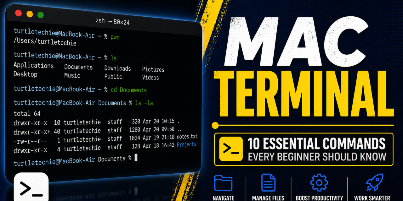 macOS Terminal Commands: 10 Essential Commands Every Beginner Should Know