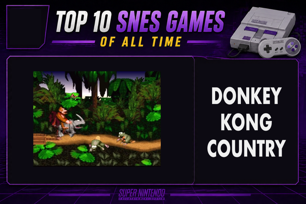 Top 10 SNES Games - Donkey Kong Country