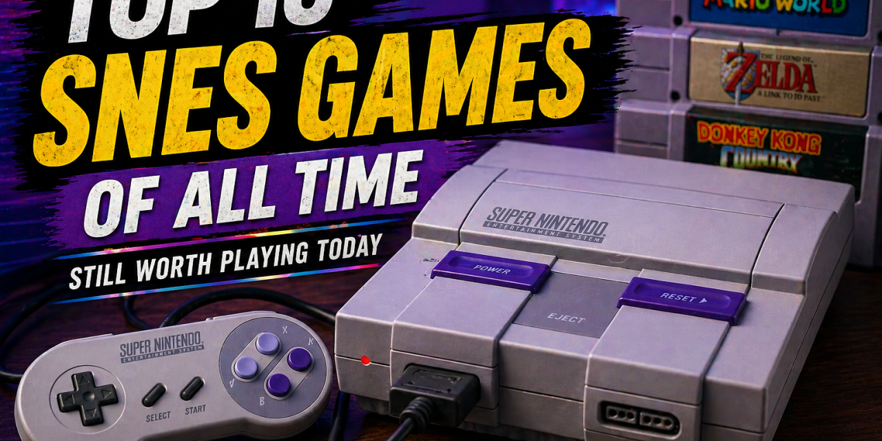 Top 10 SNES Games of All Time (Still Worth Playing Today)