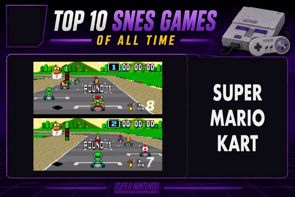 Top 10 SNES Games - Super Mario Kart