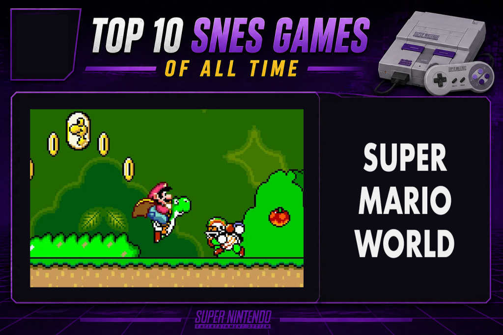 Top 10 SNES Games - Super Mario World