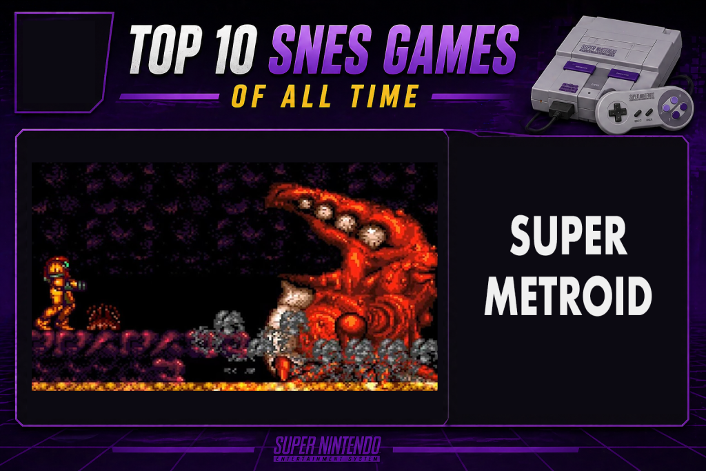 Top 10 SNES Games - Super Metroid
