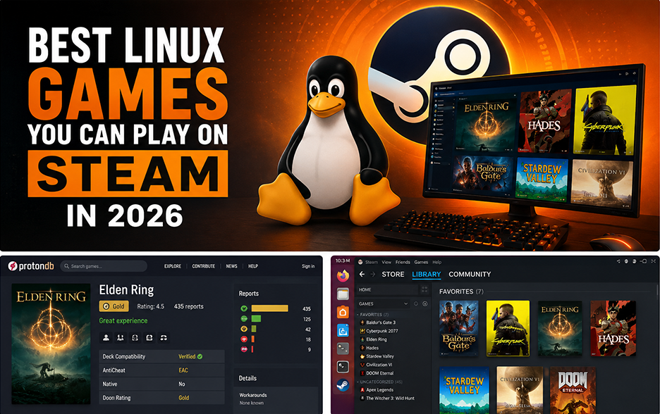 Best Linux Games You Can Play on Steam in 2026