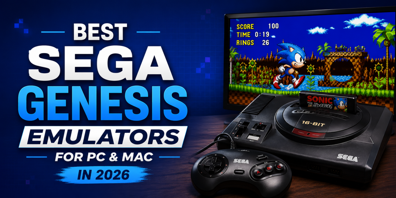 Best Sega Genesis Emulators for PC and Mac in 2026