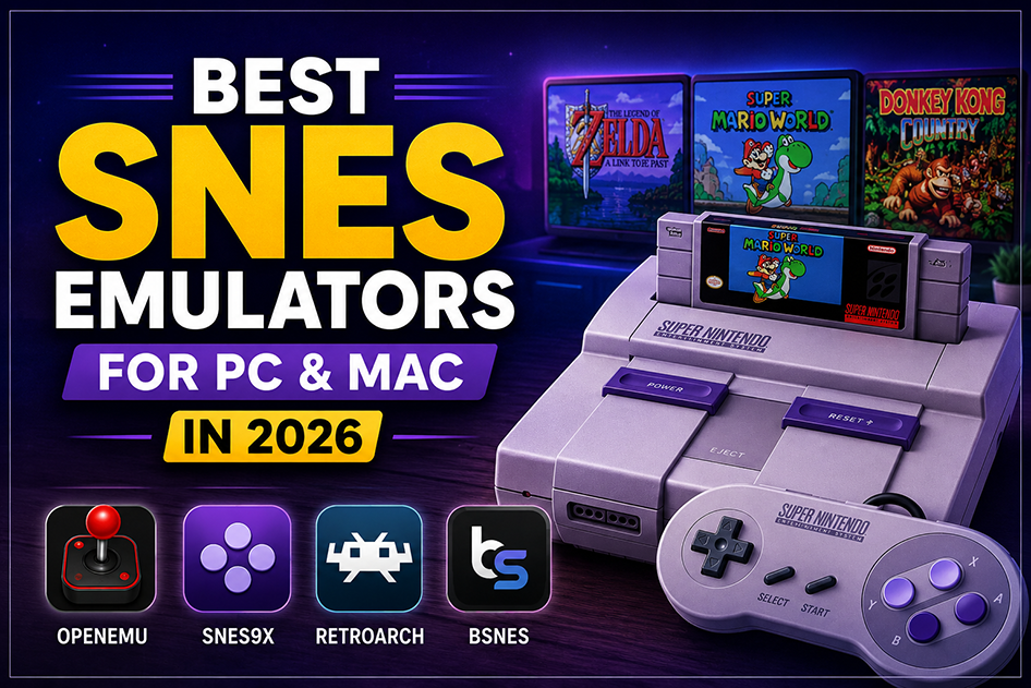 Best SNES Emulators for PC and Mac in 2026