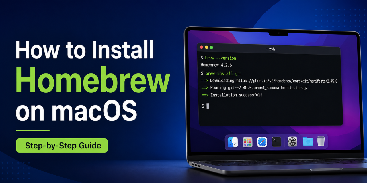 How to Install Homebrew on macOS (Step-by-Step Guide)