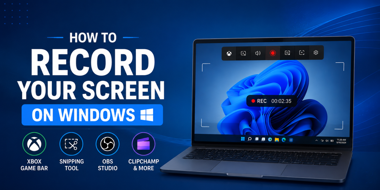 How to Record Your Screen on Windows