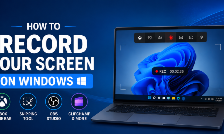 How to Record Your Screen on Windows